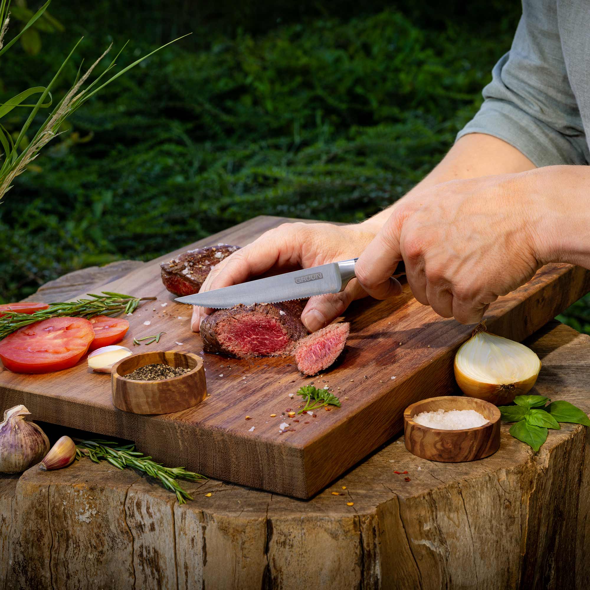 Gruun Steakmesser 12,7 cm (2 stuks)