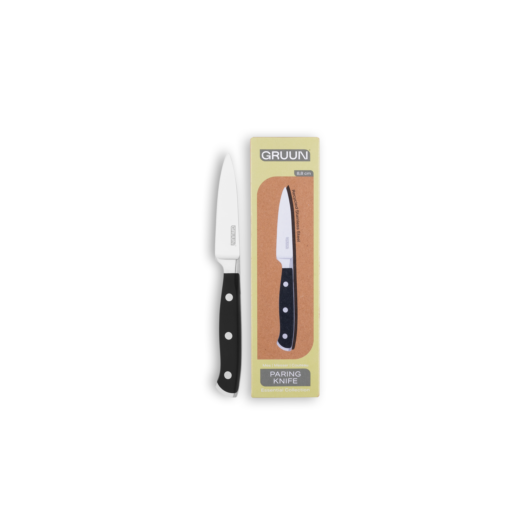 Gruun Schälmesser 8,8 cm